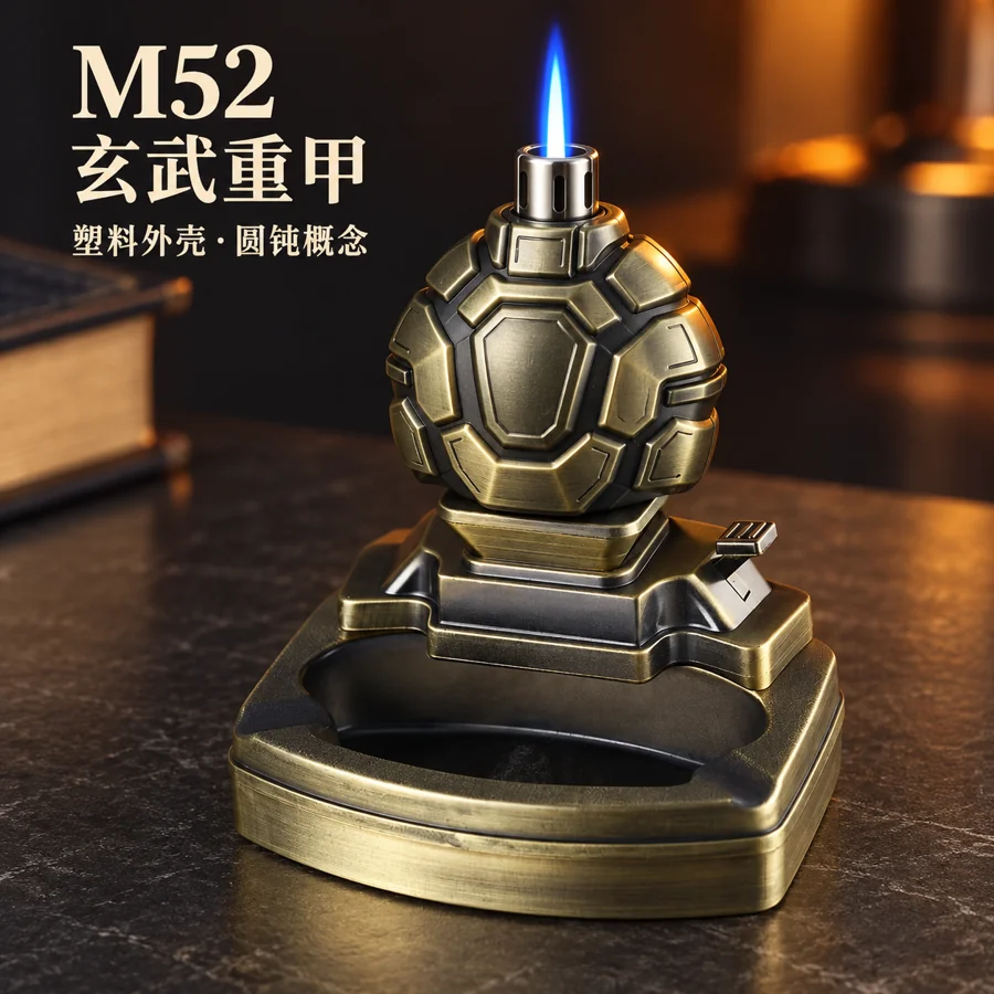 M52 玄武重甲，三层钝甲、盾形舱面、低矮顶塔