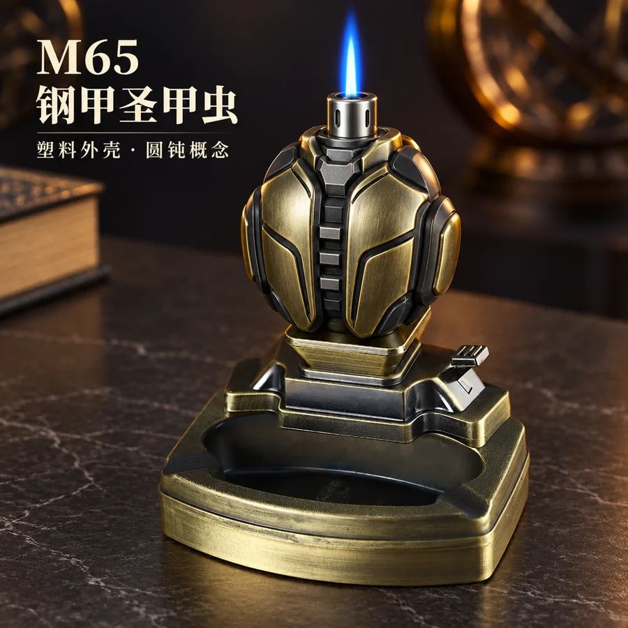 M65 钢甲圣甲虫，双弧背甲、宽中脊、连体侧护板