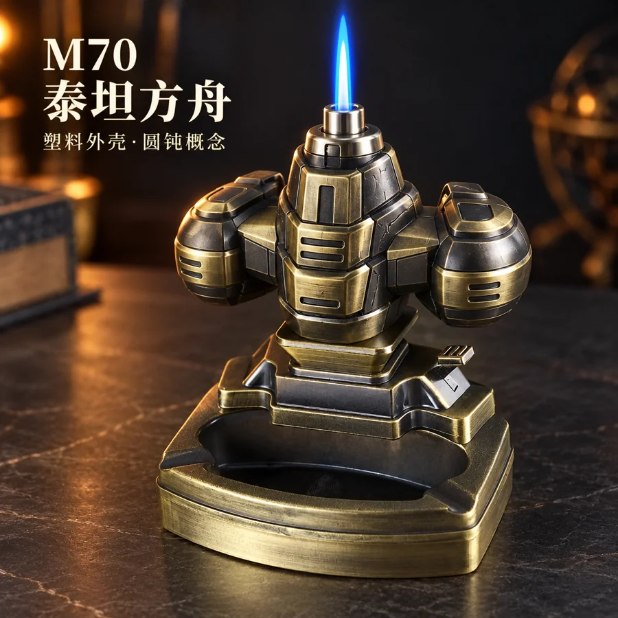 M70 泰坦方舟，圆钝双肩舰体、分层中塔、厚连接翼